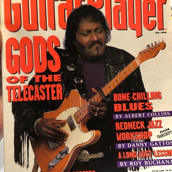 Lot of 9 Vintage Guitar Mags 80/90s Jeff Beck Pink Floyd Rage Led Zep BB King - Picture 6 of 10